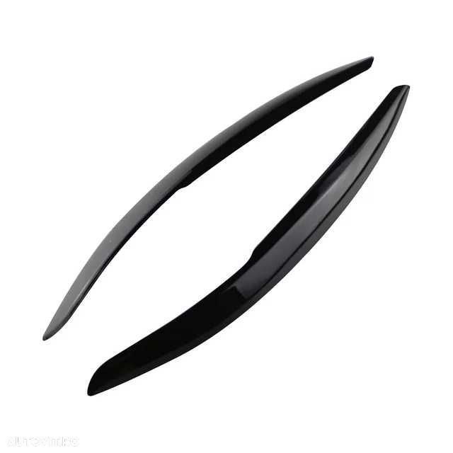 Set Pleoape Faruri Far VW Volkswagen Polo MK5 6R 6C 2011 - 2015, Negru - 2