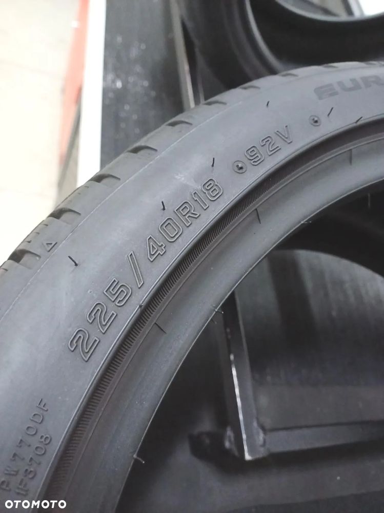 2x 225/40r18 falken 2022 opony ZIMOWE 7mm 52411 - 5