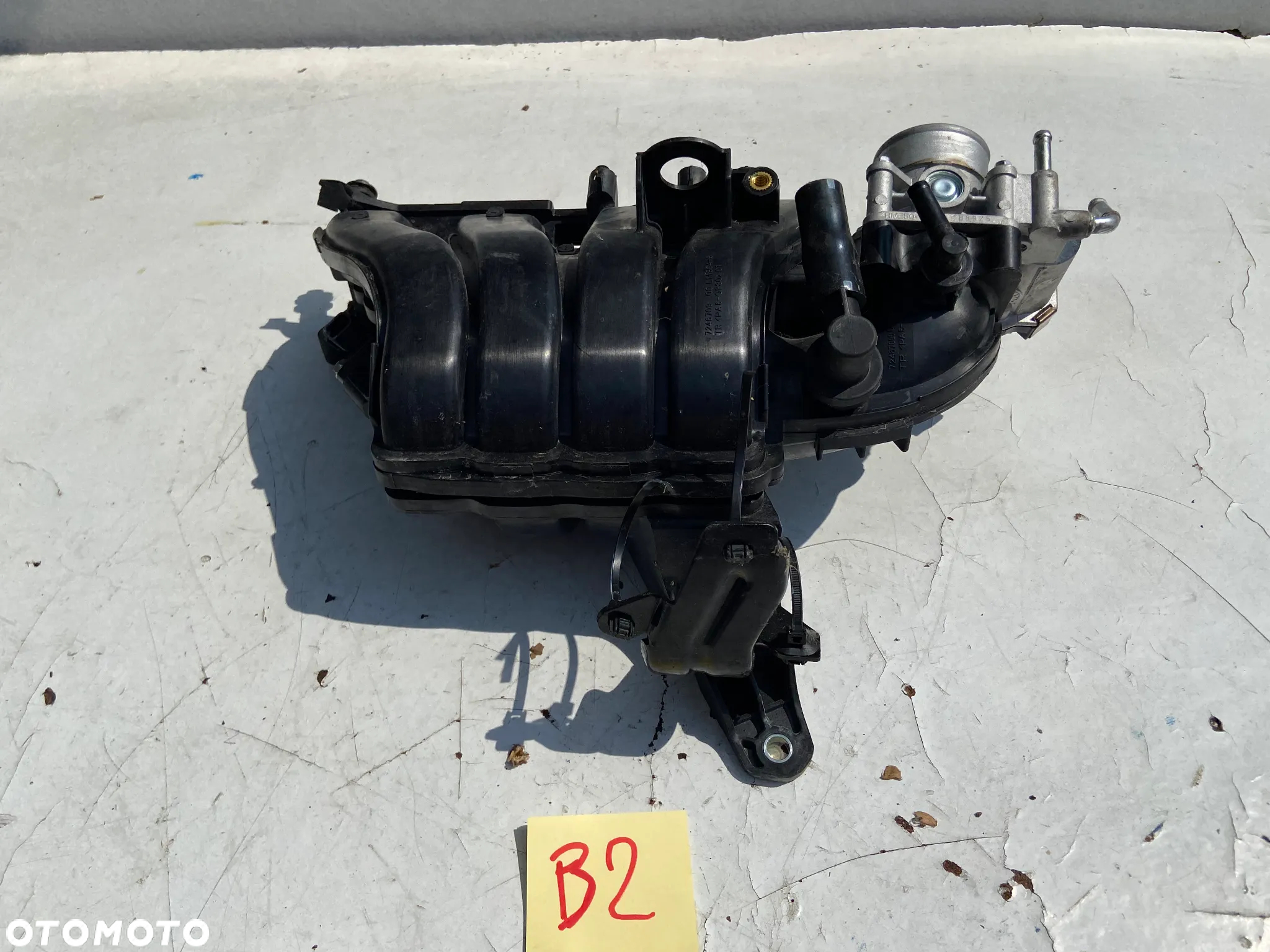KOLEKTOR SSĄCY 72467093 RENAULT CLIO V CAPTUR II 1.6 E-TECH 72467093 - 2