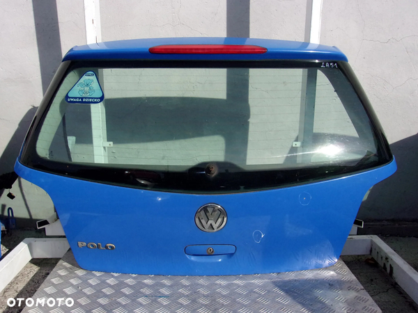 VW Polo 9N3 IV LIFT 3D klapa bagażnika LA5F