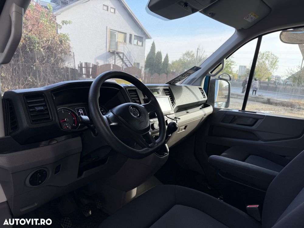 Volkswagen VW Crafter Cub TVA DEDUCTIBIL 35 an 2020 2.0tdi 157.000km Istoric Service Complet la reprezentanta vw Stare foarte buna NU Mercedes Sprinter Duba Iveco Ford transit izoterma - 31