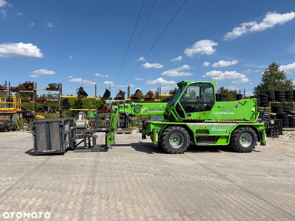 Merlo Roto 45.21 + kosz  Ładowarka teleskopowa obrotowa - 16