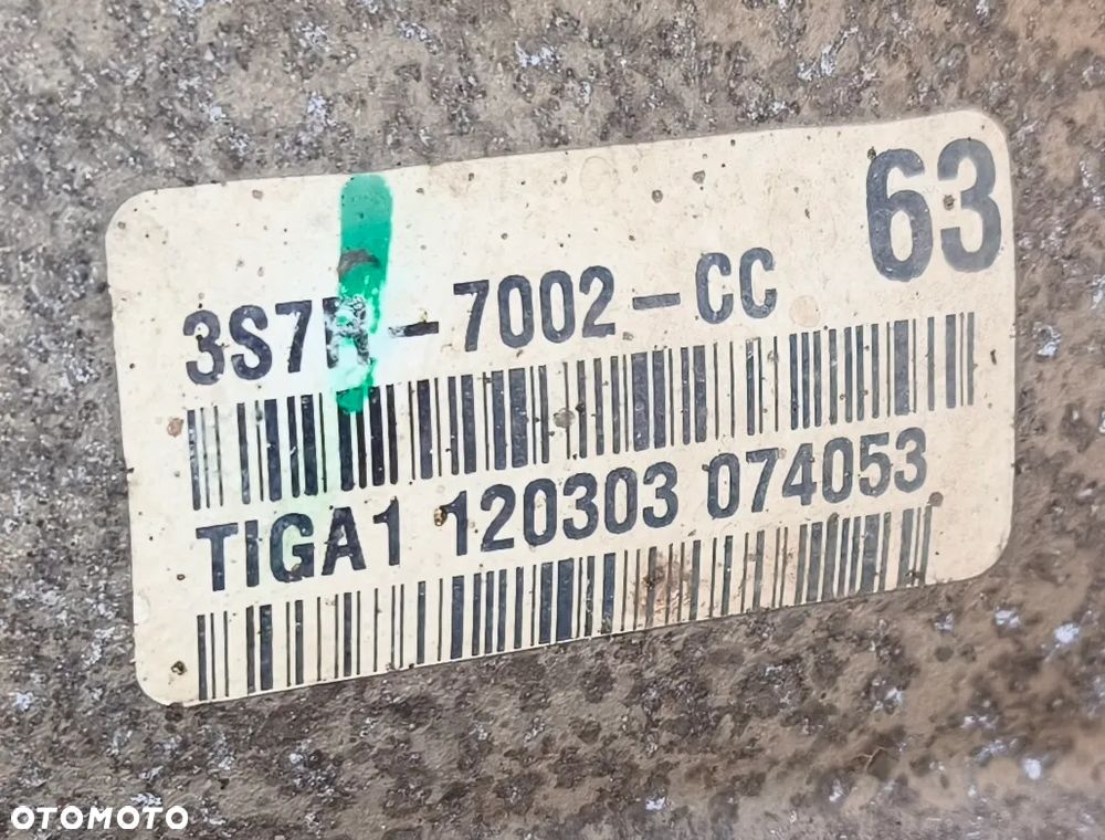 FORD MONDEO MK3 01r 2.0 TDCI SKRZYNIA BIEGÓW 3S7R7002CC - 3