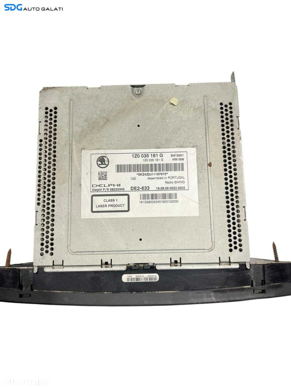 Radio CD Player Stream SkodaAuto Skoda Yeti 2010 - 2015 Cod 1Z0035161G [S0122] - 6