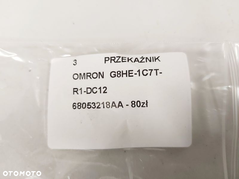 PRZEKAŹNIK OMRON G8HE-1C7T-R1-DC12 68053218AA - 5