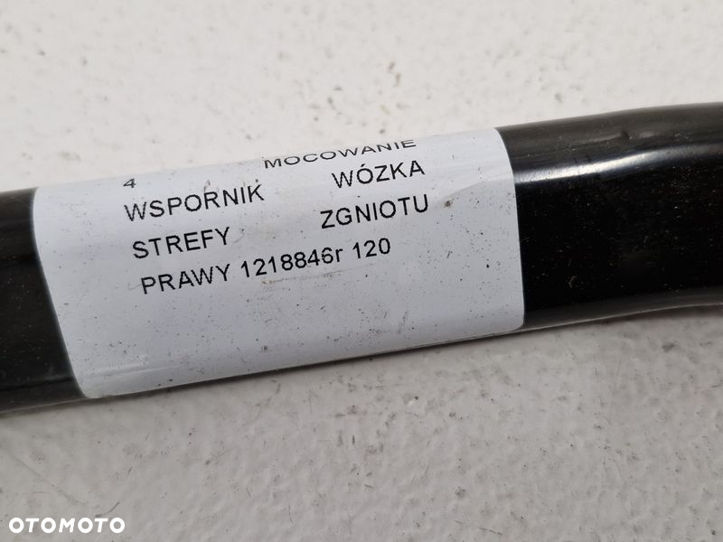 RENAULT SCENIC IV 4 MOCOWANIE WSPORNIK WÓZKA STREFY ZGNIOTU PRAWY 1218846R - 5
