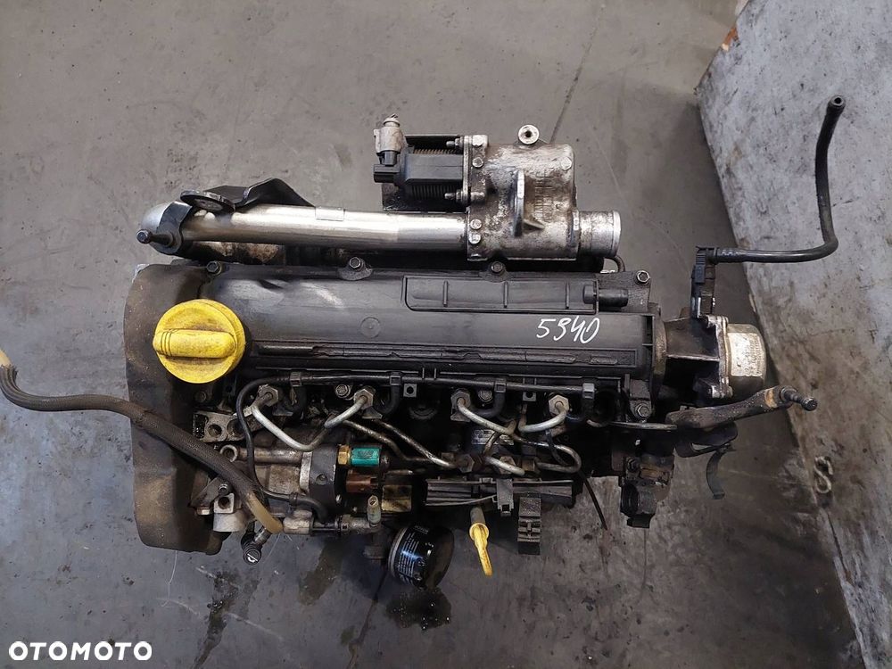 SILNIK DIESEL + UKŁAD WTRYSKOWY RENAULT MEGANE II K9K722 WYPRZEDAŻ - 5