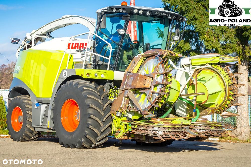 Claas JAGUAR 940 (497) - 2014 ROK - 4X4 - 40 km/h + ORBIS 600 + PU 300 - 2