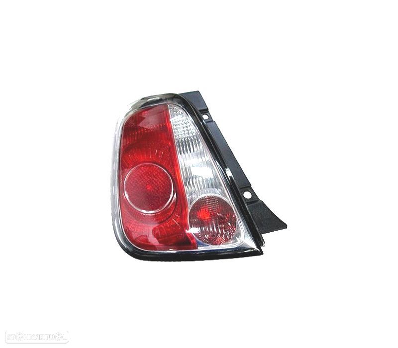 FAROLIN ESQ PARA FIAT 500 07-14 QUADRO PRETO - 1