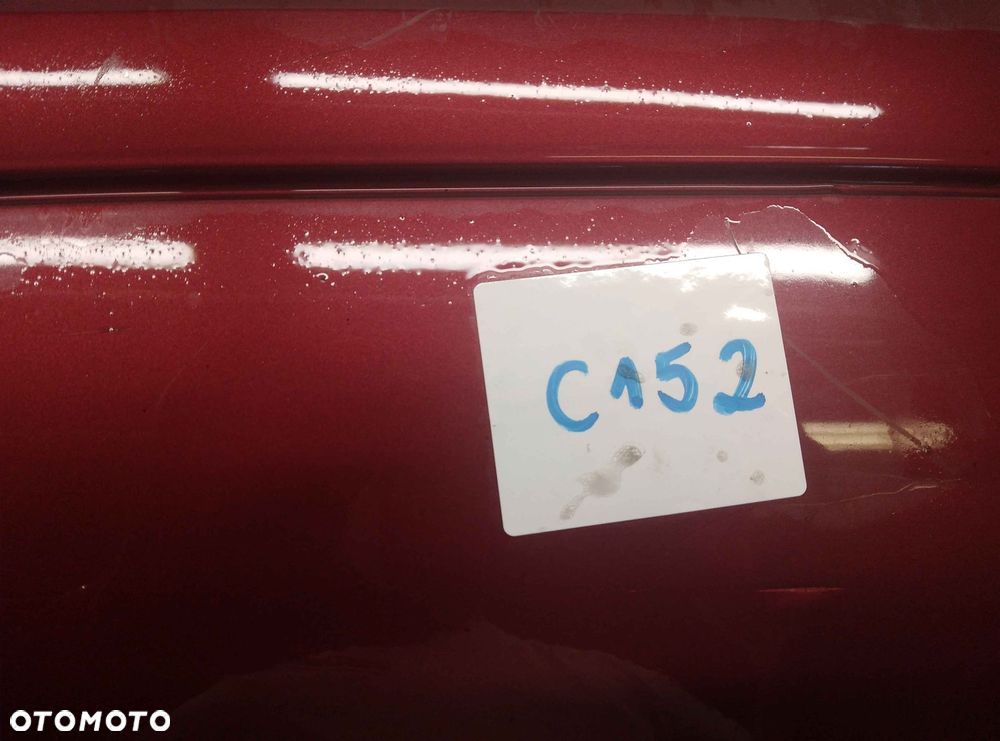 ^ ZDERZAK TYŁ TYLNY VOLVO V50 KOMBI BORDO BORDOWY PDC CZUJNIKI - 6