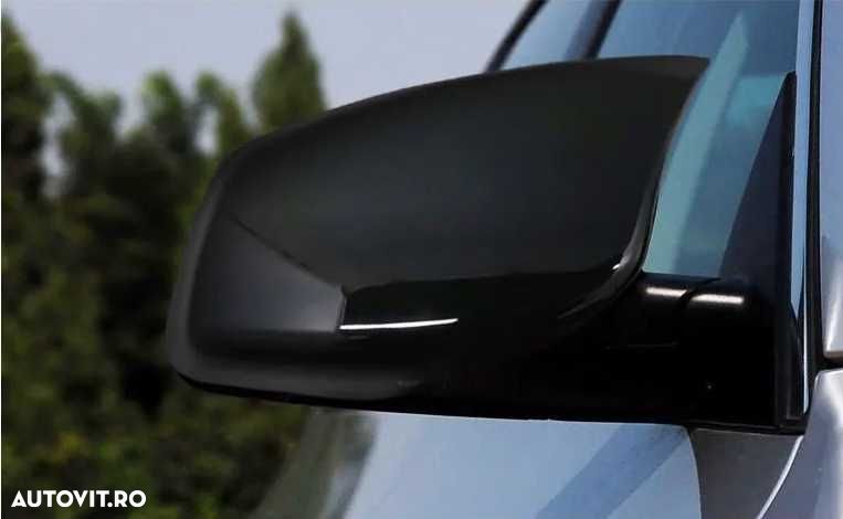 Set Capace Oglinzi Batman M BMW Seria 5 E60 E61 E63 E64, Negru Lucios - 4