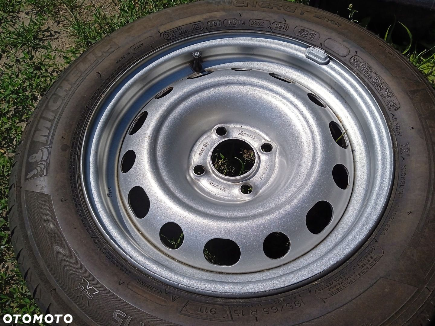 felgi stalowe 4x108 Peugeot 206 307 Citroen C3 C4 Opony lato 195/65 R15 7mm - 5