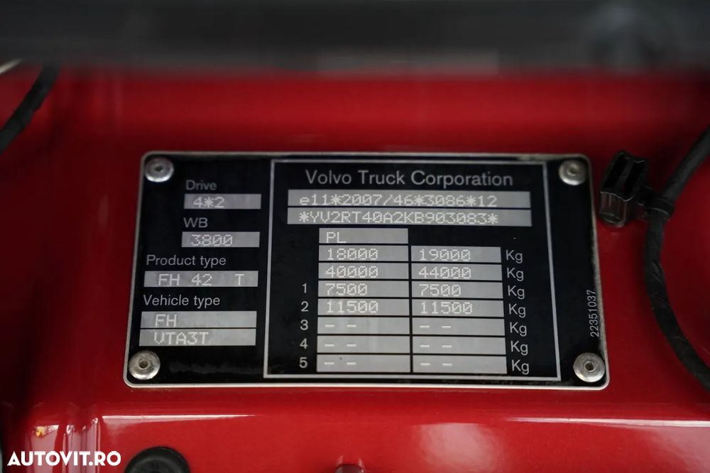 Volvo FH 500 / XXL / LOW-DECK / MEGA / CLIMATIZARE STAȚIONARĂ / I-SHIFT / EURO 6 - 34