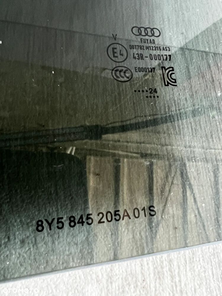 AUDI A3 8Y SEDAN SZYBA LEWA LEWY TYŁ 8Y5845205 A 24R - 3