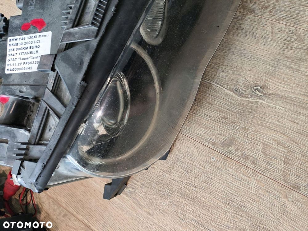 BMW E46 SEDAN LAMPA XENON PRAWA LEWA 7165775 LIFT - 13
