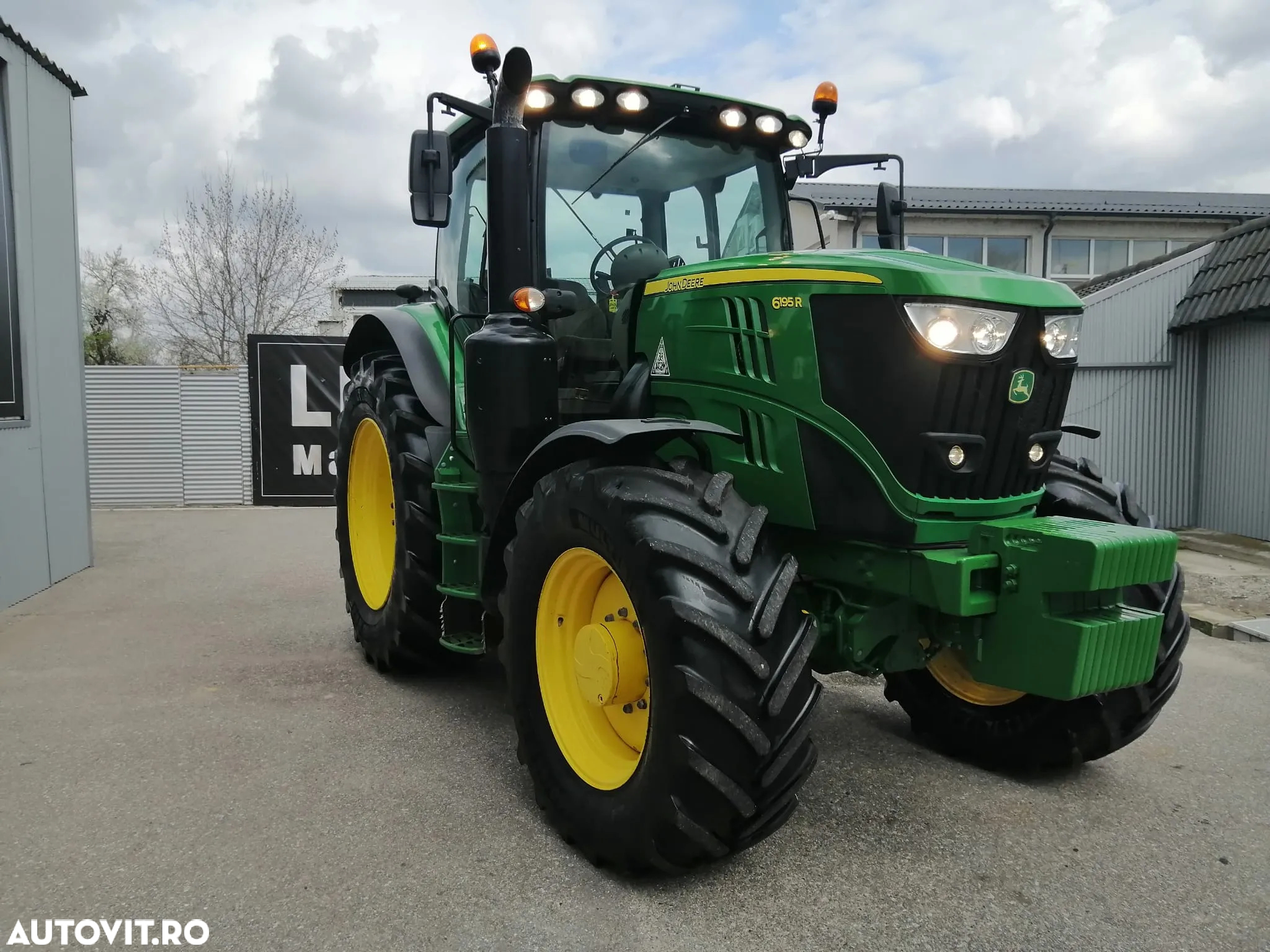 John Deere 6195R 4WD, Auto Trac + Activare !!! TOP !!! - 4