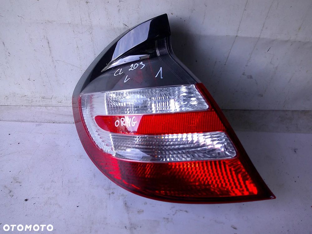 MERCEDES BENZ CL203 SPORTCOUPE LAMPA LEWA TYLNA LEWY TYŁ LIFT nowa om
