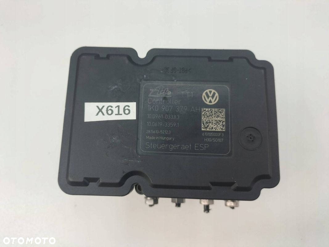 POMPA HAMULCOWA STEROWNIK ABS ESP AUDI SKODA VW 1K0907379AH 1K0614517AS - 4