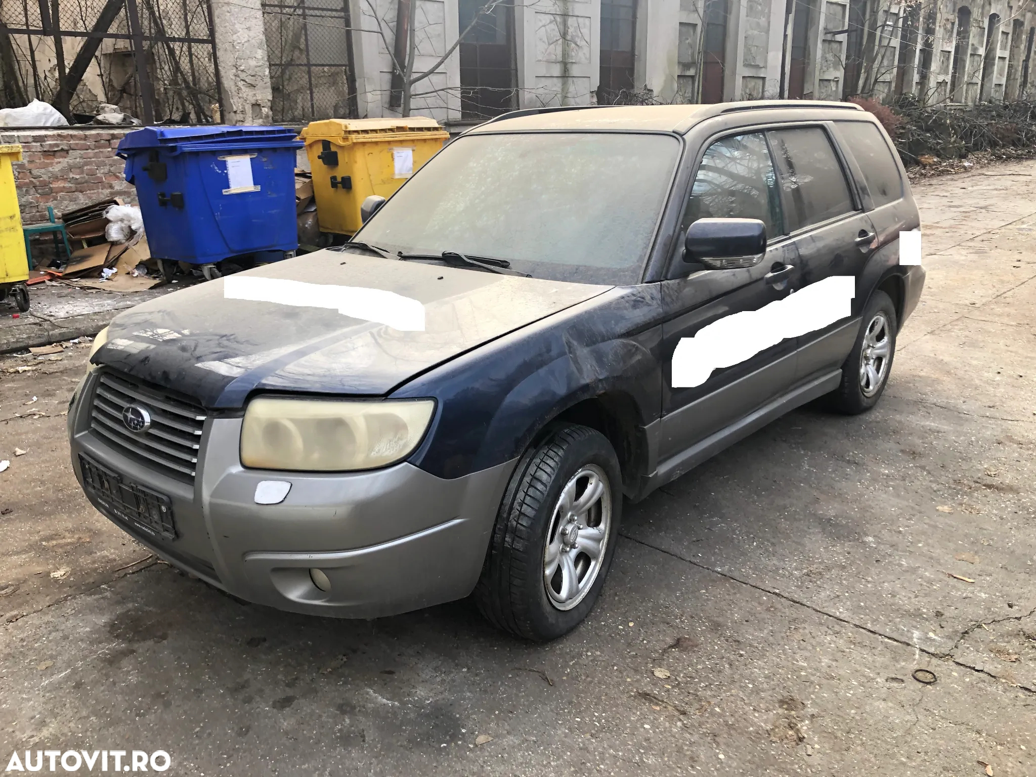 Dezmembrez Subaru Forester facelift 2006 albastru SG/SG5 2.0 benzina - 10