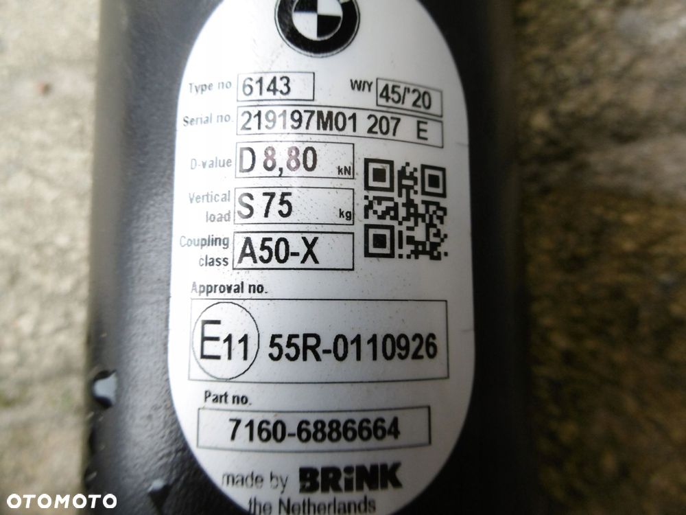 bmw 2 f44 - hak holowniczy nowy - 7