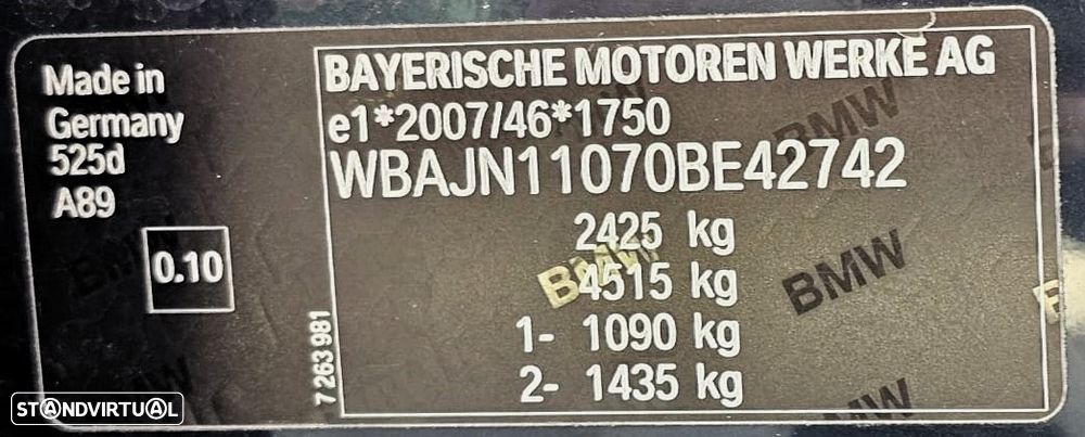 BMW 525 d Aut. Luxury Line - 11