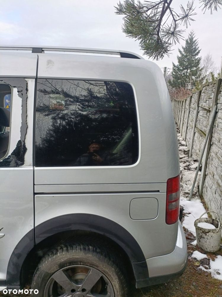 VOLKSWAGEN CADDY III LIFT 10-15 r. ĆWIARTKA błotnik lewy tył tylna SREBRNA !wersja krótka! * - 1