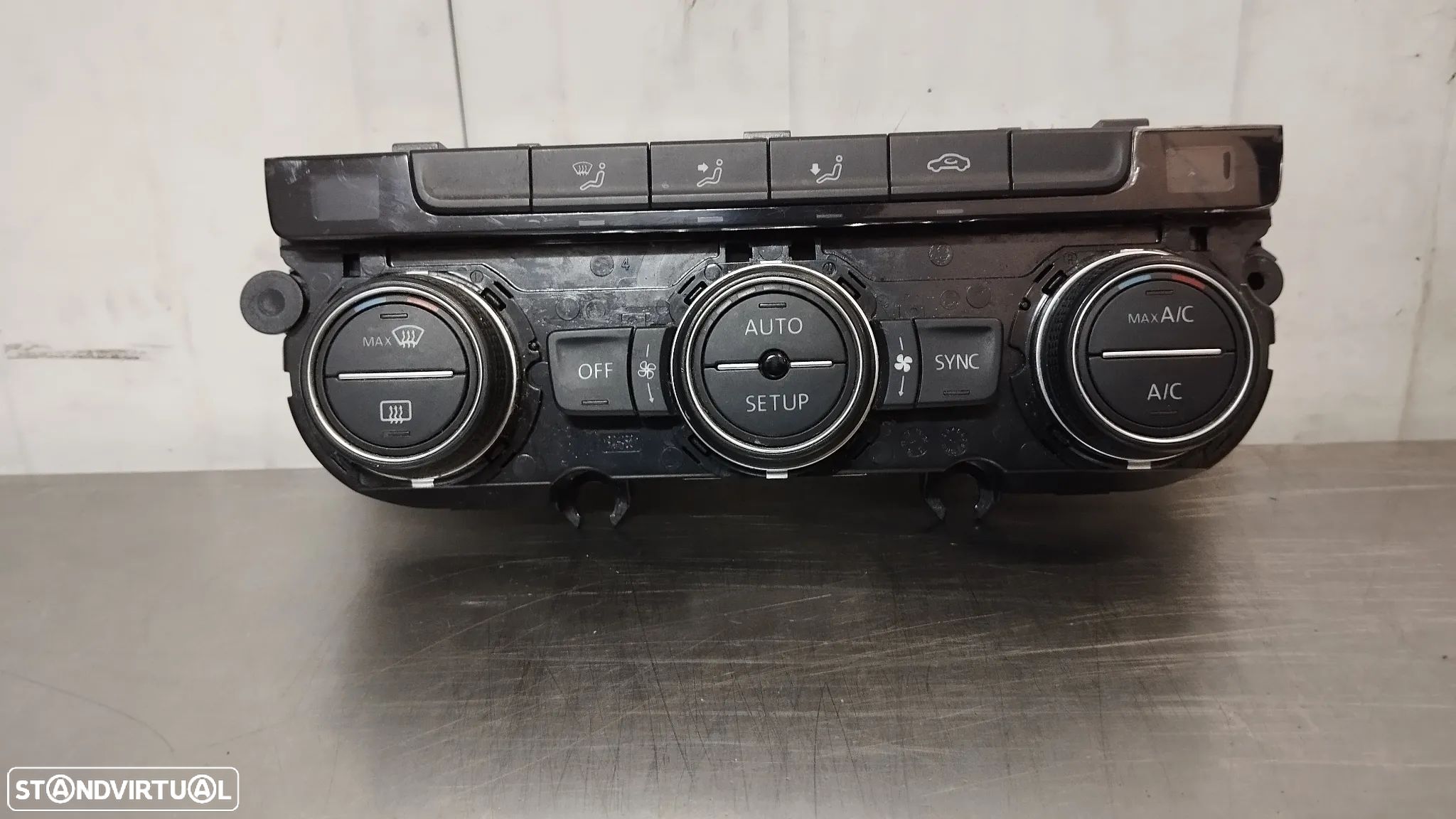 COMANDO SOFAGEM E AC / CLIMATRONIC VOLKSWAGEN GOLF VII REF. 5G0907044T - 1
