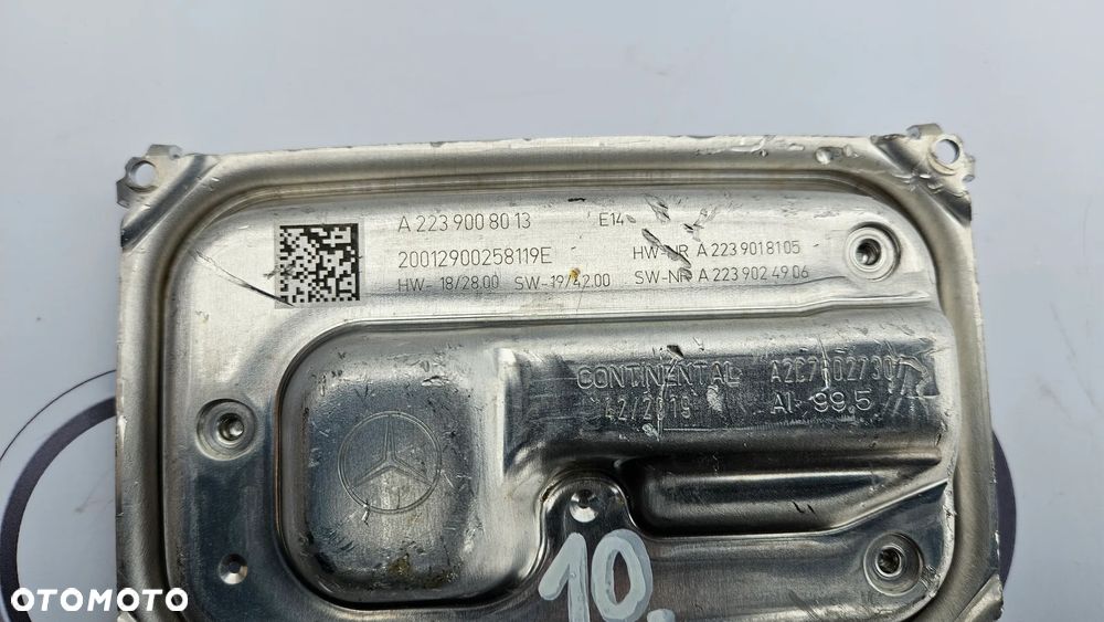 MERCEDES S-KLASA W223 przetwornica LED Moduł A2239008013 - 2