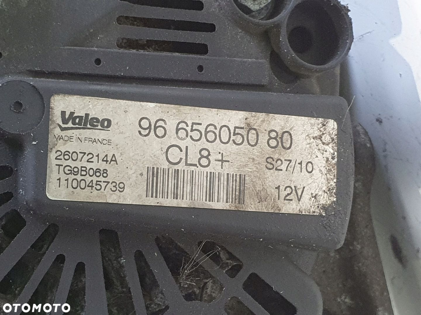Citroen Nemo 1.4 HDI ALTERNATOR 9665605080 valeo - 2