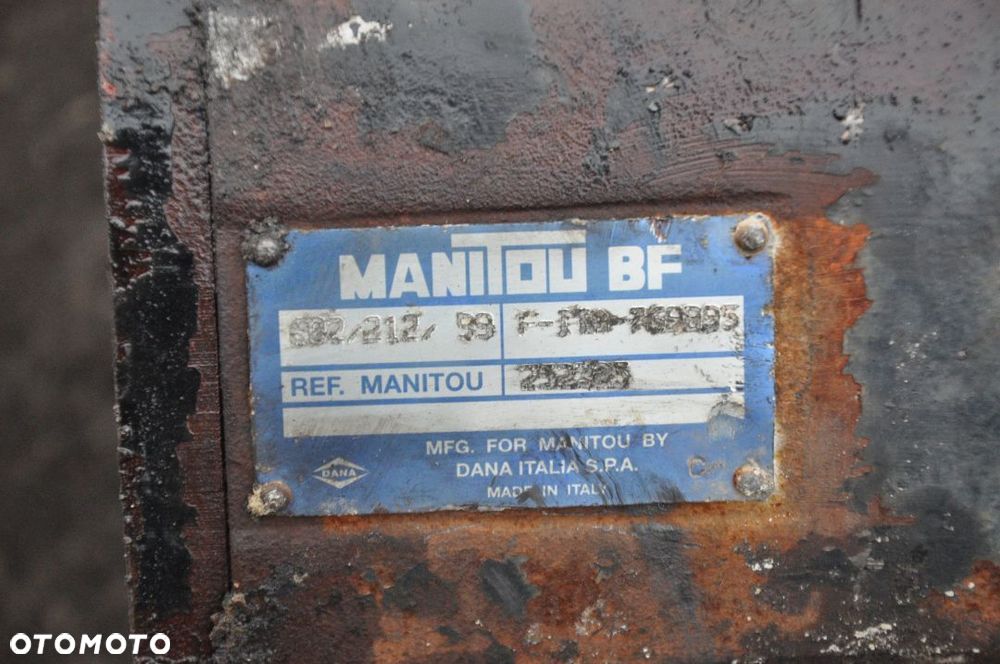 DYFERENCJAŁ WKŁAD MOSTU DANA SPICER MANITOU 627 - 4