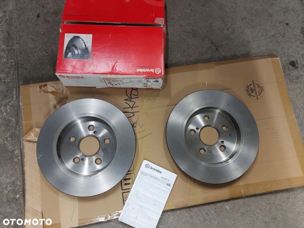 Brembo Tarcze Hamulcowe Tył 08.A534.31 Prius Lexus CT - 3
