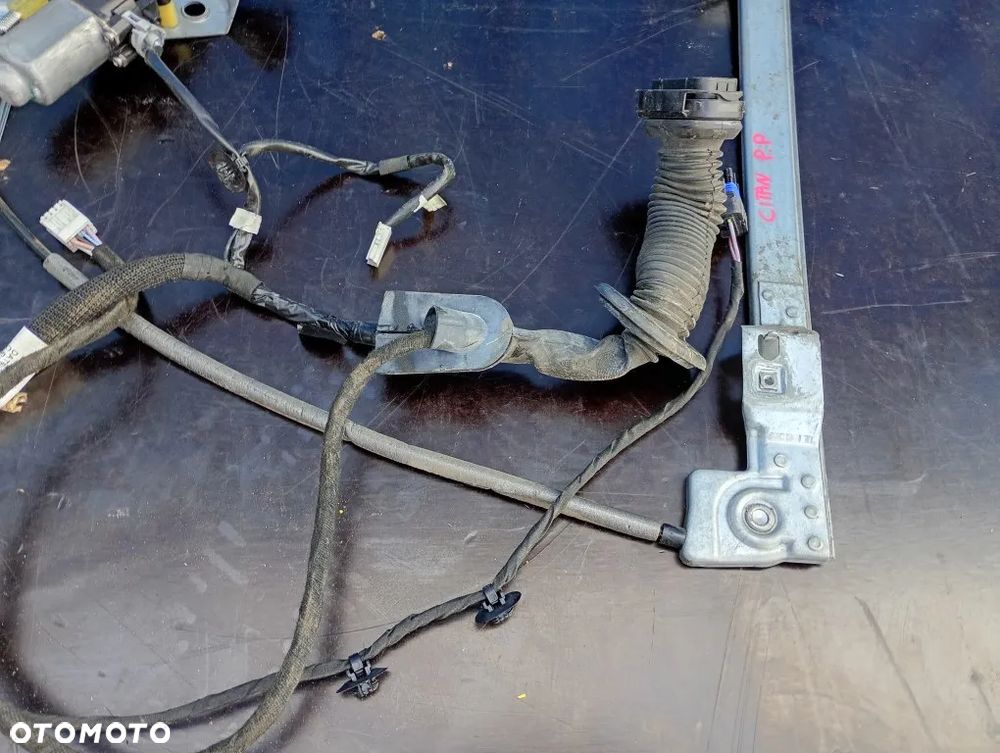 Podnośnik Szyby Prawy Przód Wiązka Drzwi Renault Kangoo II III Citan W415 2014r 241245095R - 5