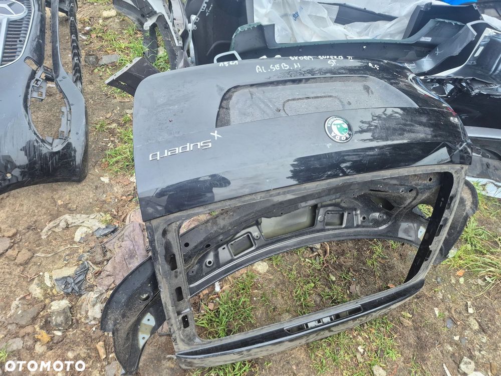 Klapa Pokrywa Tył Bagażnika Skoda SuberB II Przed Lift 2008-2013R - 1