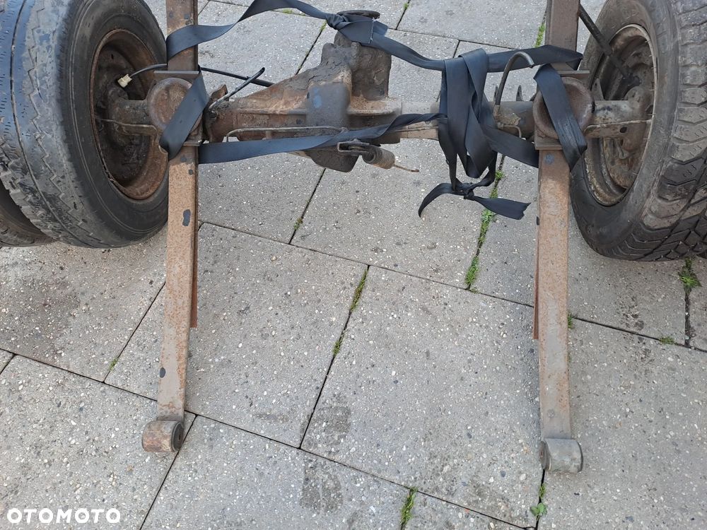 Volkswagen LT 35-55 2.4 D tylny most dyfer dyferencjał 281525053A podwójne koła z felgami kompletny - 6