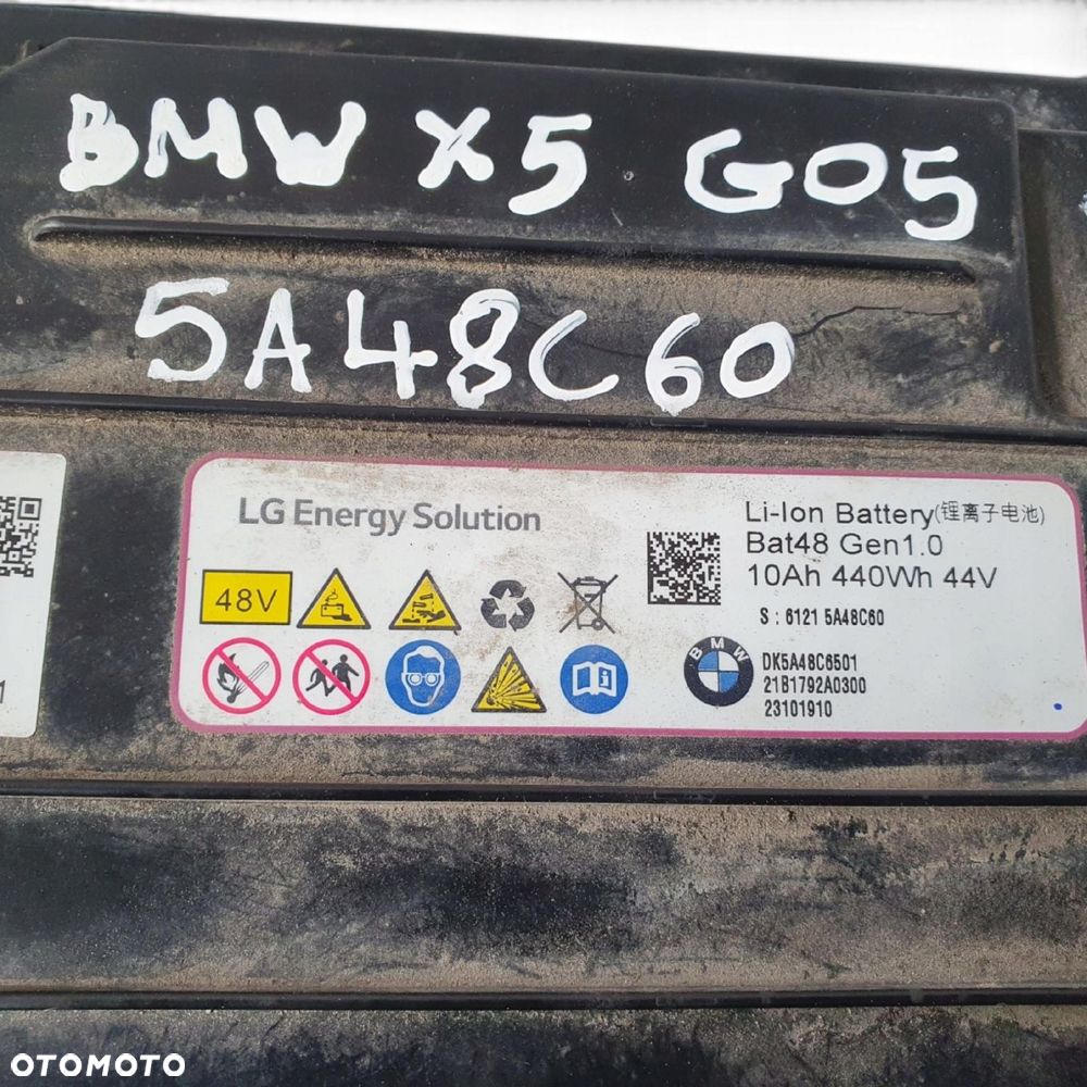 BATERIA AKUMULATOR 23101910 BMW X5 G05 X6 G06 X3 Bat48 Gen1.0 10Ah 440wh - 3