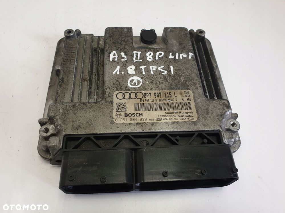 Audi A3 II 8P Lift 1.8 TFSI KOMPUTER 8P7907115L - 13