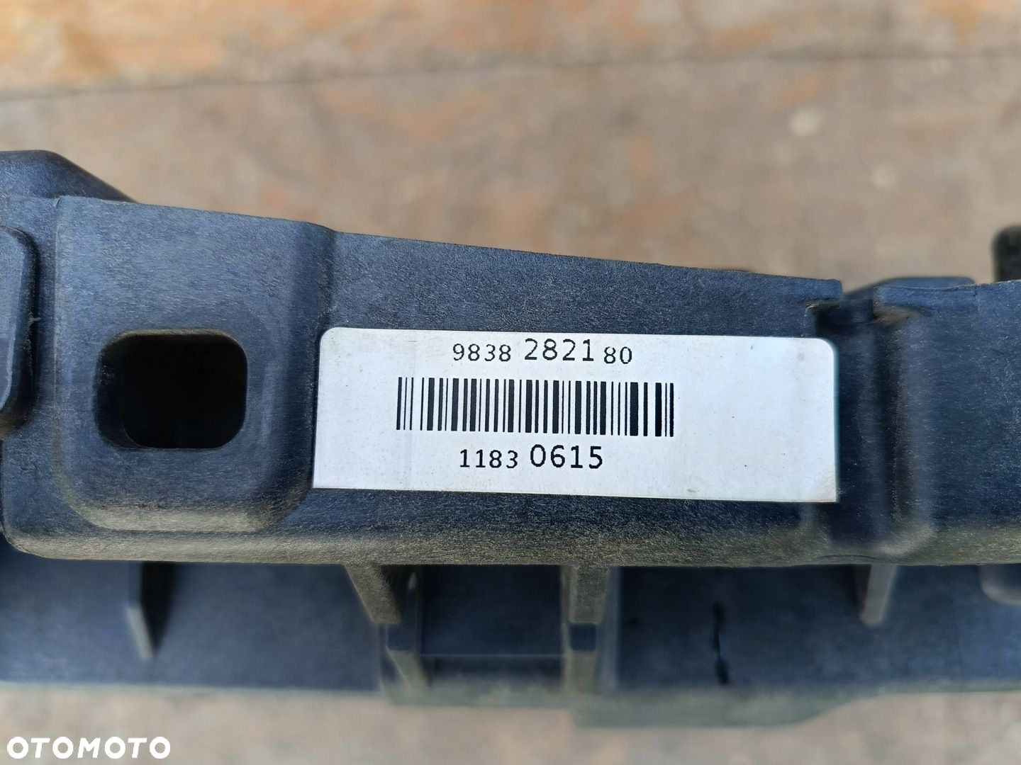 208 II CORSA F MOKKA B DS3 19- PAS PRZEDNI WZMOCNIENIE CZOŁOWE 9823718480 - 15