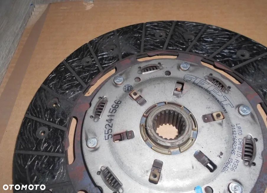 Sprzęgło koło dwumasowe FIAT DOBLO 1,6 M-JET 55267003 55269363 0055269363 55241566 - 3