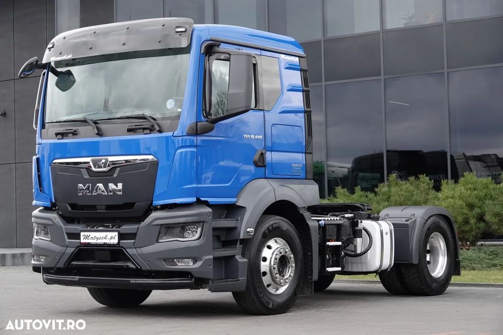 MAN 18.440 / SISTEM HIDRAULIC / RETARDER / JANTE ALIAJ / CABINĂ JOSĂ / EURO 6 / - 7