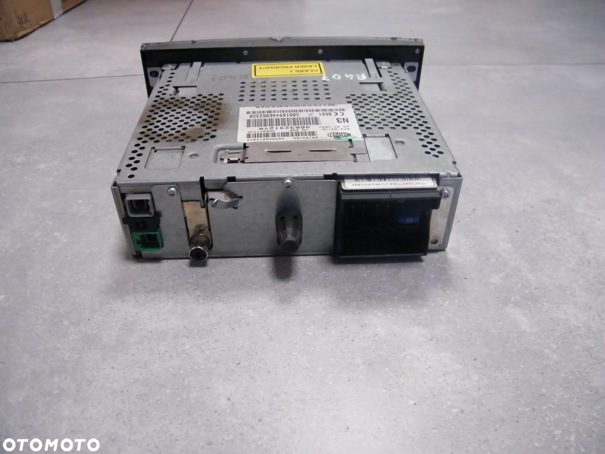 Radio 96632912YW Peugeot 407 (2006r.) - 4