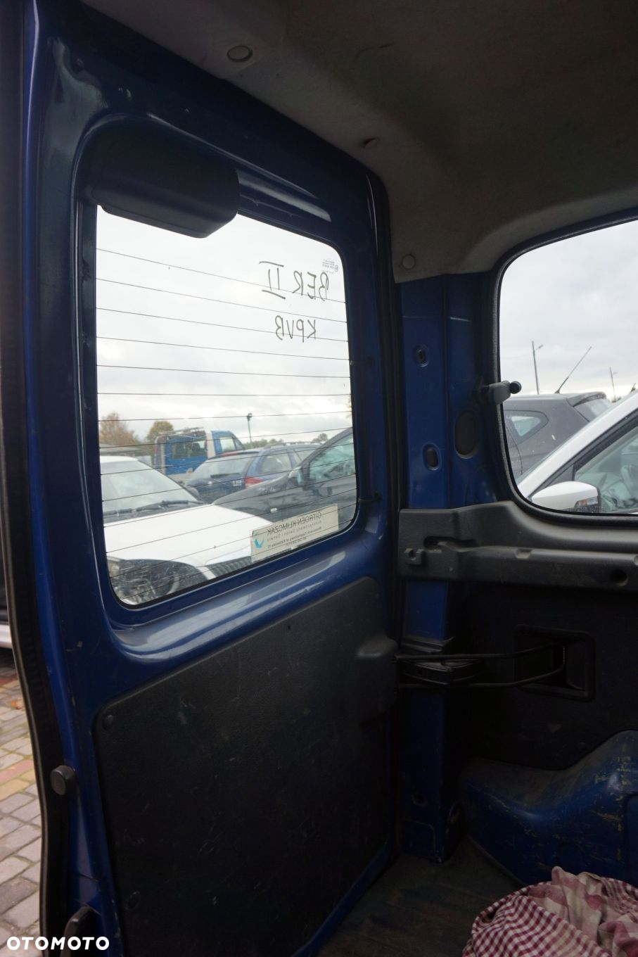 DRZWI TYLNE SKRZYDŁOWE LEWE BERLINGO I LIFT II M59 KPVB  CITROEN 2002-2008 - 3