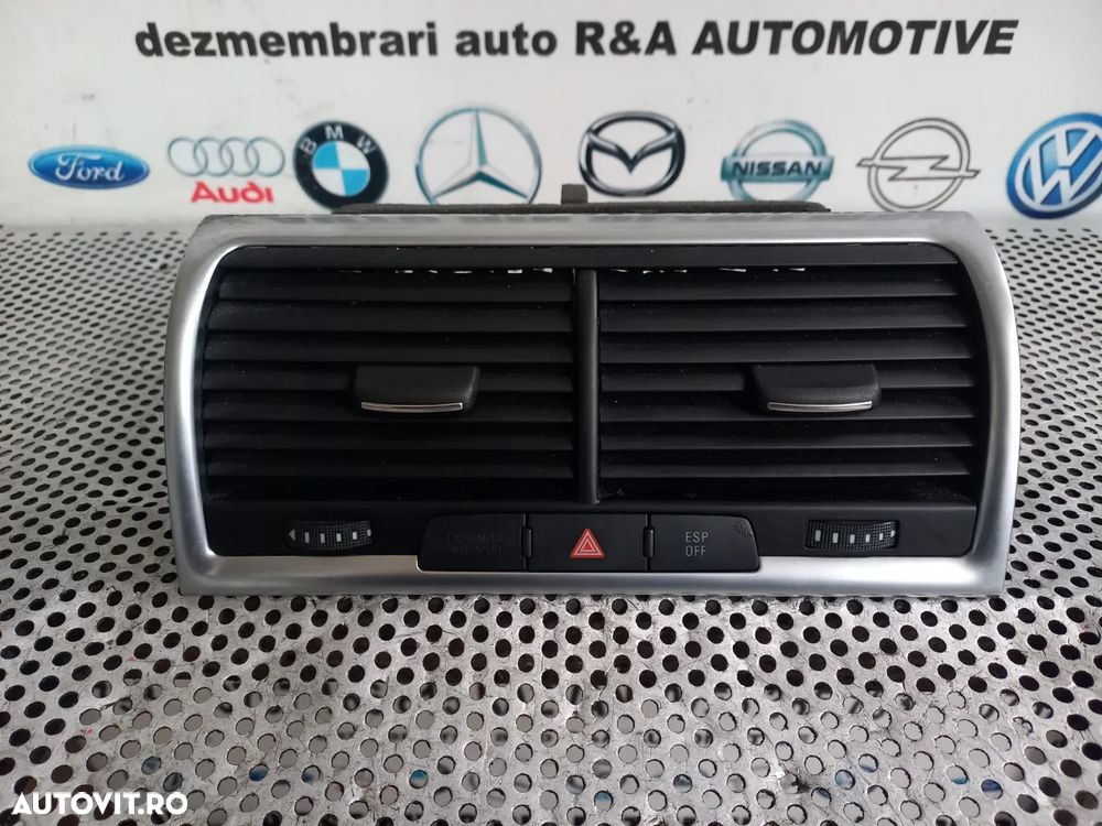 Grile Grila Aerisire Ventilatie Bord Centrala Audi Q7 4L An 2005-2006-2007-2008-2009-2010-2011-2012 - 3