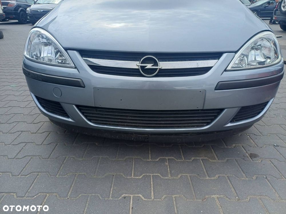 KOMPLETNY PRZÓD OPEL CORSA C LIFT Z163 MASKA ZDERZAK BŁOTNIKI LAMPY - 5