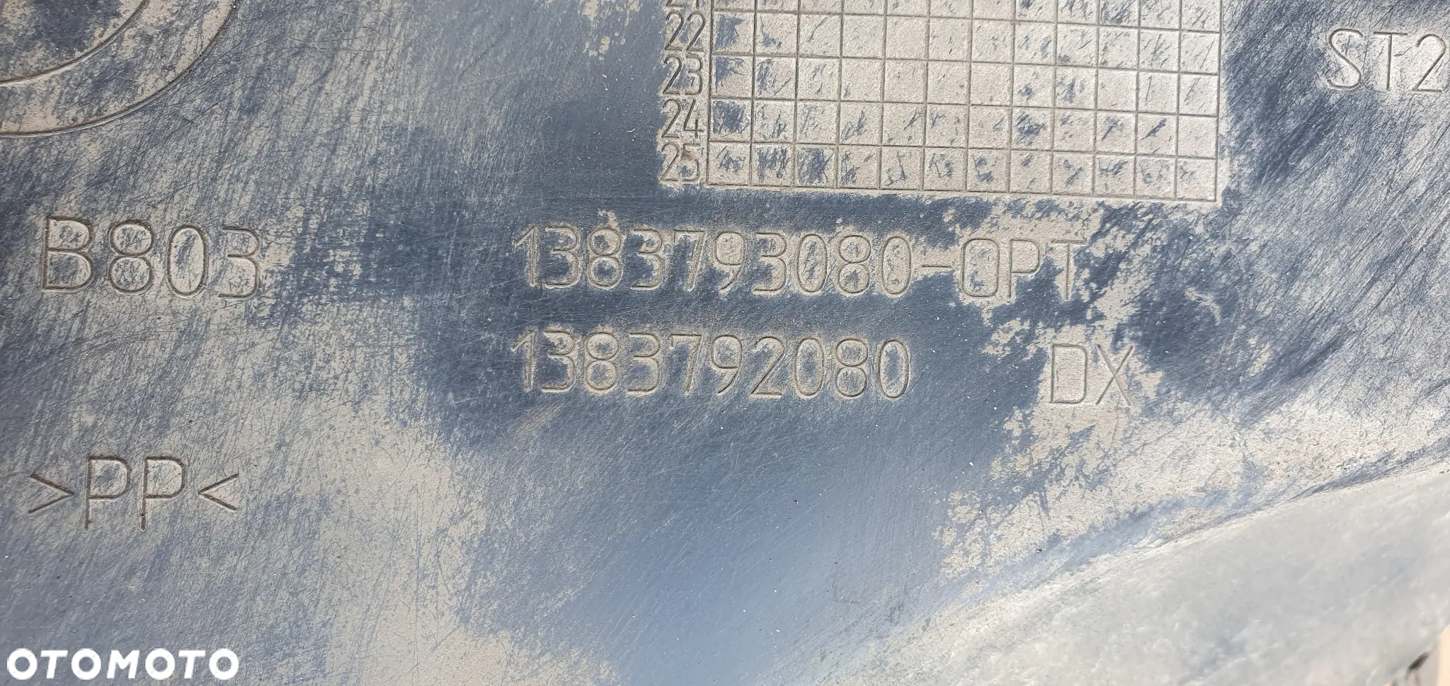 Nadkole prawy przód przednie prawe Citroen Jumper 1383793080 1383792080 - 4