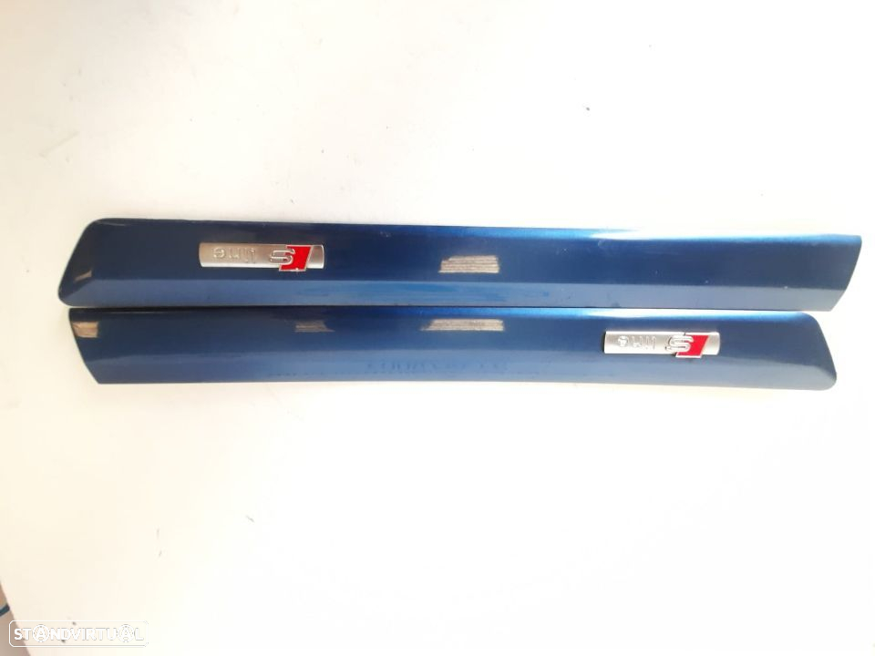 FRISO LATERAL PORTA FRISOS LATERAIS SLINE S-LINE S LINE ORIGINAL 8P3853984C AUDI A3 8P - 2