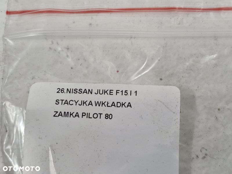 NISSAN JUKE F15 I 1 STACYJKA WKŁADKA ZAMKA PILOT - 7