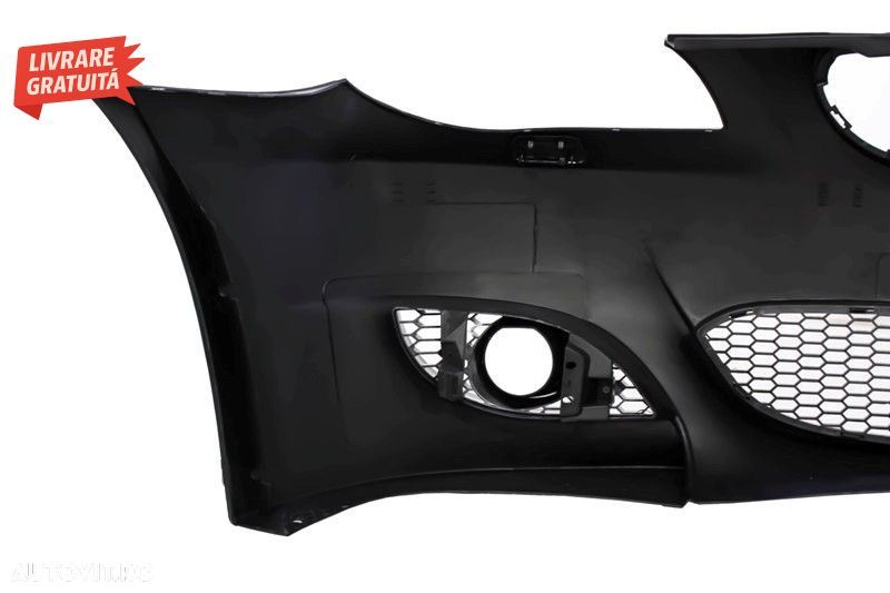 Bara Fata BMW Seria 5 E60 E61 (2003-2010) cu Praguri laterale M5 Look- livrare gratuita - 8