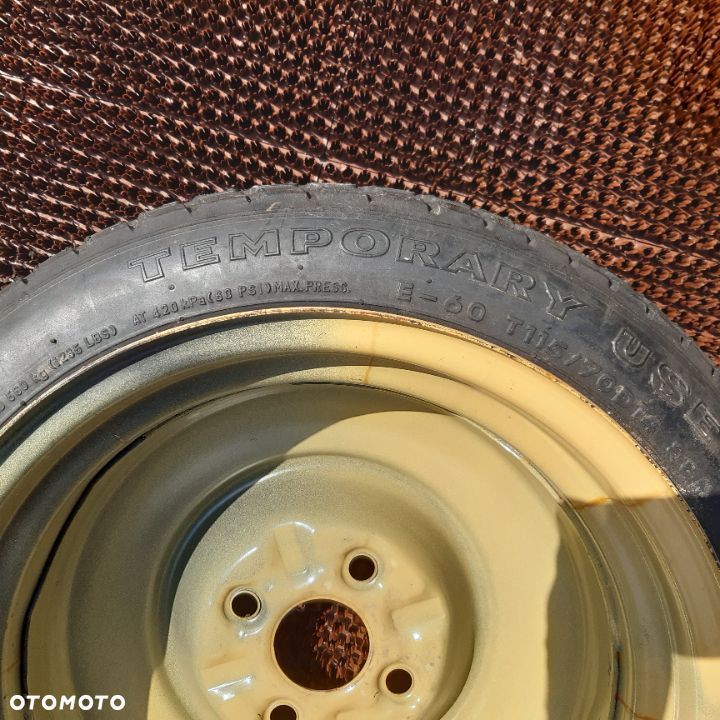 Koło dojazdowe T115 / 70 D14 - 7