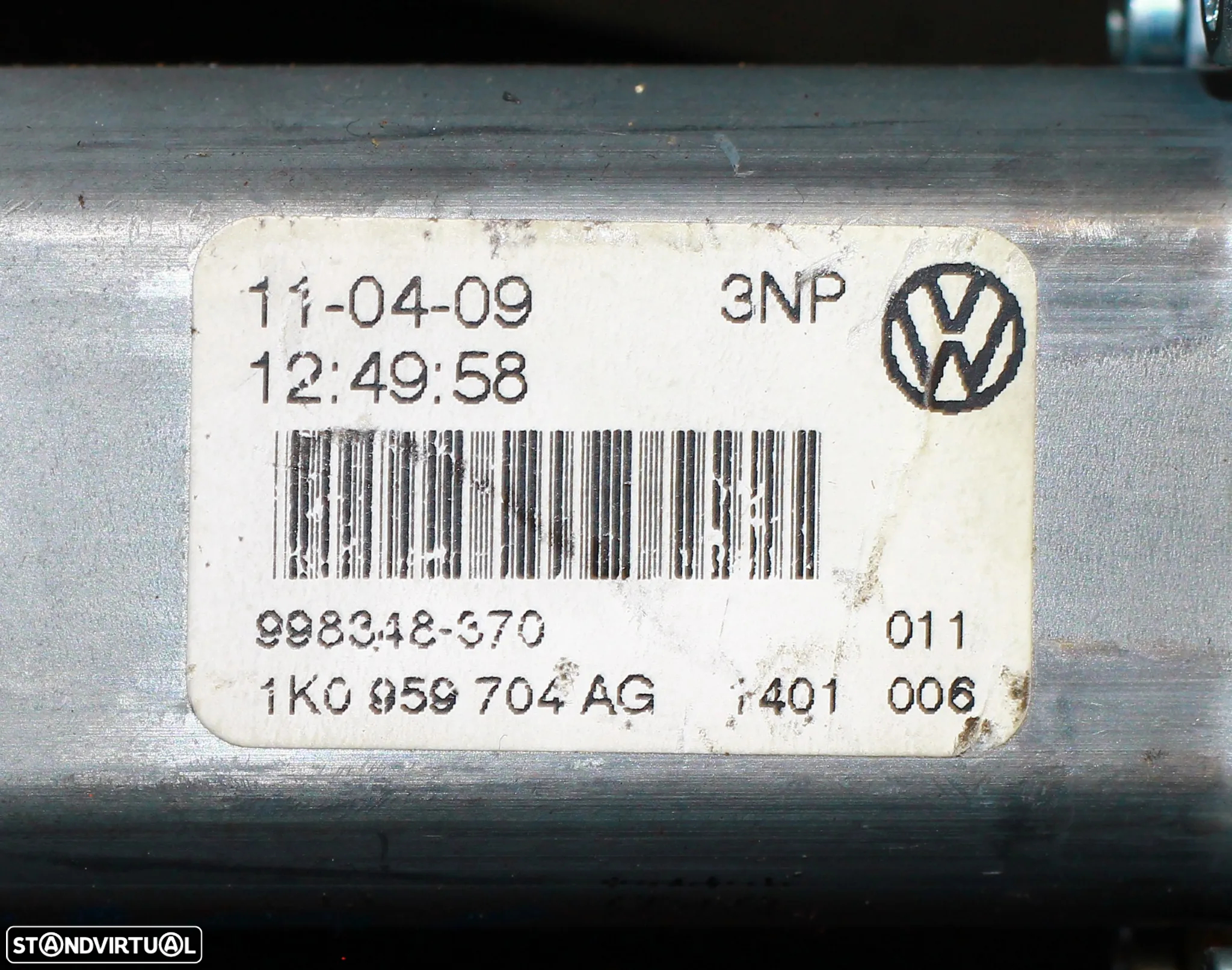 MOTOR ELEVATÓRIO DO VIDRO TRASEIRO DIREITO VW GOLF VI SW - 4