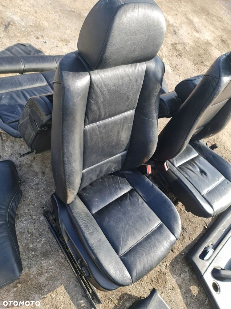 FOTEL FOTELE KANAPA BOCZKI SKÓRA0 BMW E46 KOMBI - 6